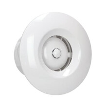 Prostko Bathroom Ceiling Extractor Fan - 100mm/12V DC - Ventilator with Ball Bearing, White
