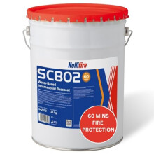 Nullifire SC802 Water Based 1hr Intumescent Steel Paint 5ltr, White