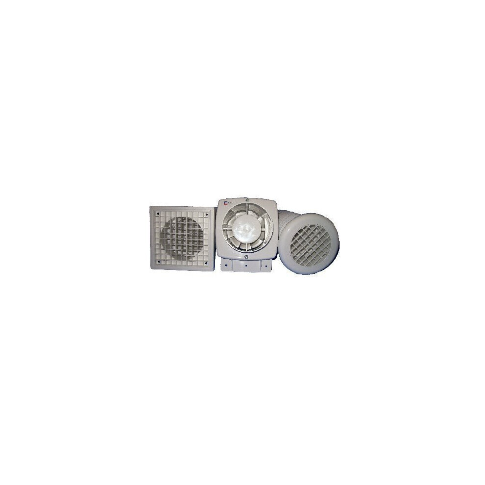 VSF100T Extract Fan 4" Timer Model 1-20 min Shower Toilet Bathroom
