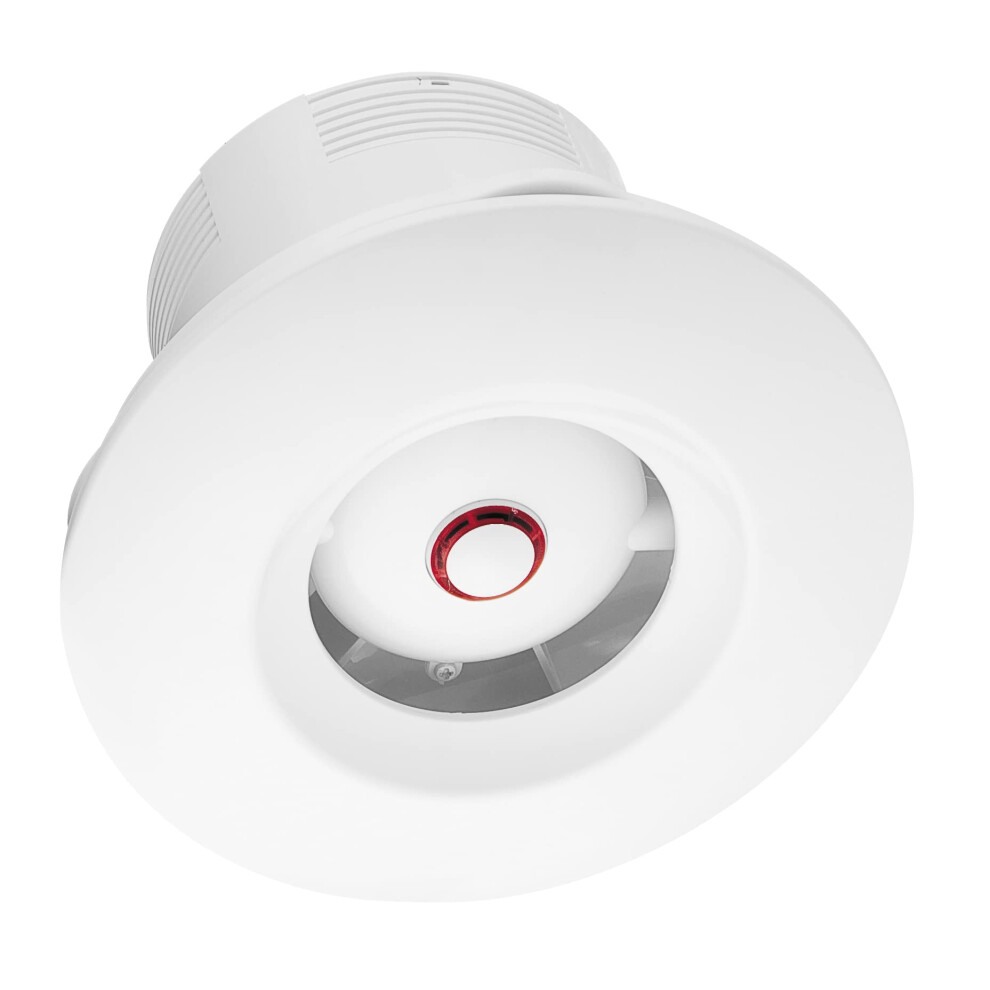 Ceiling Extractor Fan 125Mm / 5" Bathroom Humidity Sensor And Timer Humidistat With Ball Bearings Wxo125h Shower Kitchen 5905033303461