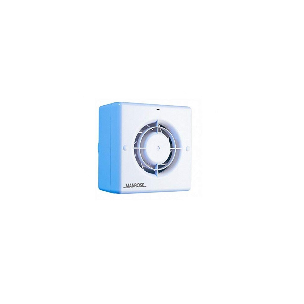 Manrose CF100H Toilet/Bathroom Extract Fan Humidistat 3 Year Warranty 4" 100mm