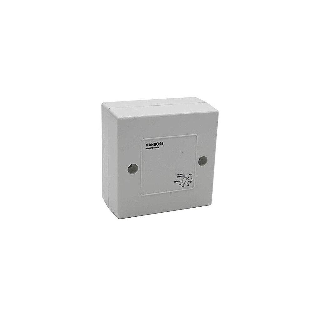 Manrose Timer 1351 Extractor Fan Condensation Inline Fan Bathroom Run On Timer