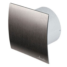 Awenta Bathroom Kitchen Toilet Wall Ventilation Extractor Fan with Timer and Humidity Sensor 5 Inches 125 mm Silver