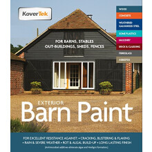 Exterior Paint & Primer in One, TekTor Barn Paint, Professional Paint for Timber Barns, Masonry, Stables, Sheds, Fences, Field Shelters & More (5lt,