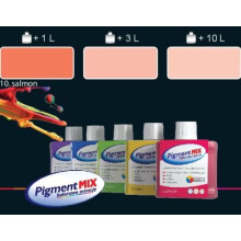 WALL PAINT COLOURANT PIGMENT PAINT COLOUR INTERIOR & EXTERIOR DYE (Salmon)
