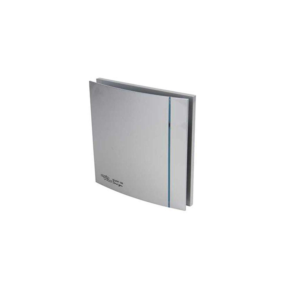 Envirovent Sildes100hts 'Designer' Extractor Fan With Humidistat/Timer (Silver) 8413893375025