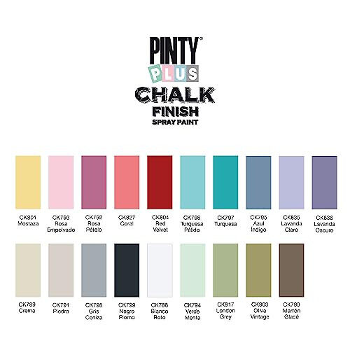 Pinty Plus - Chalk Spray Paint - 400ml - 790 - Chestnut Brown 2