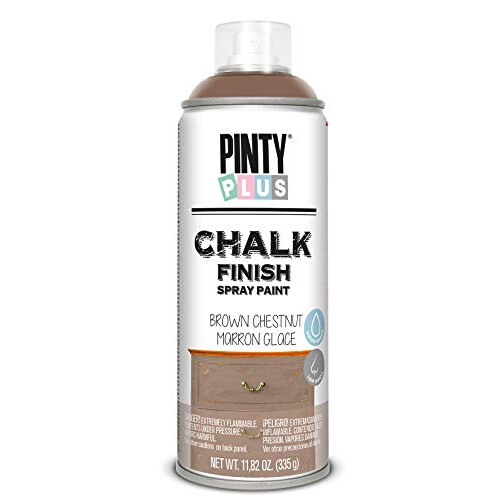 Pinty Plus - Chalk Spray Paint - 400ml - 790 - Chestnut Brown