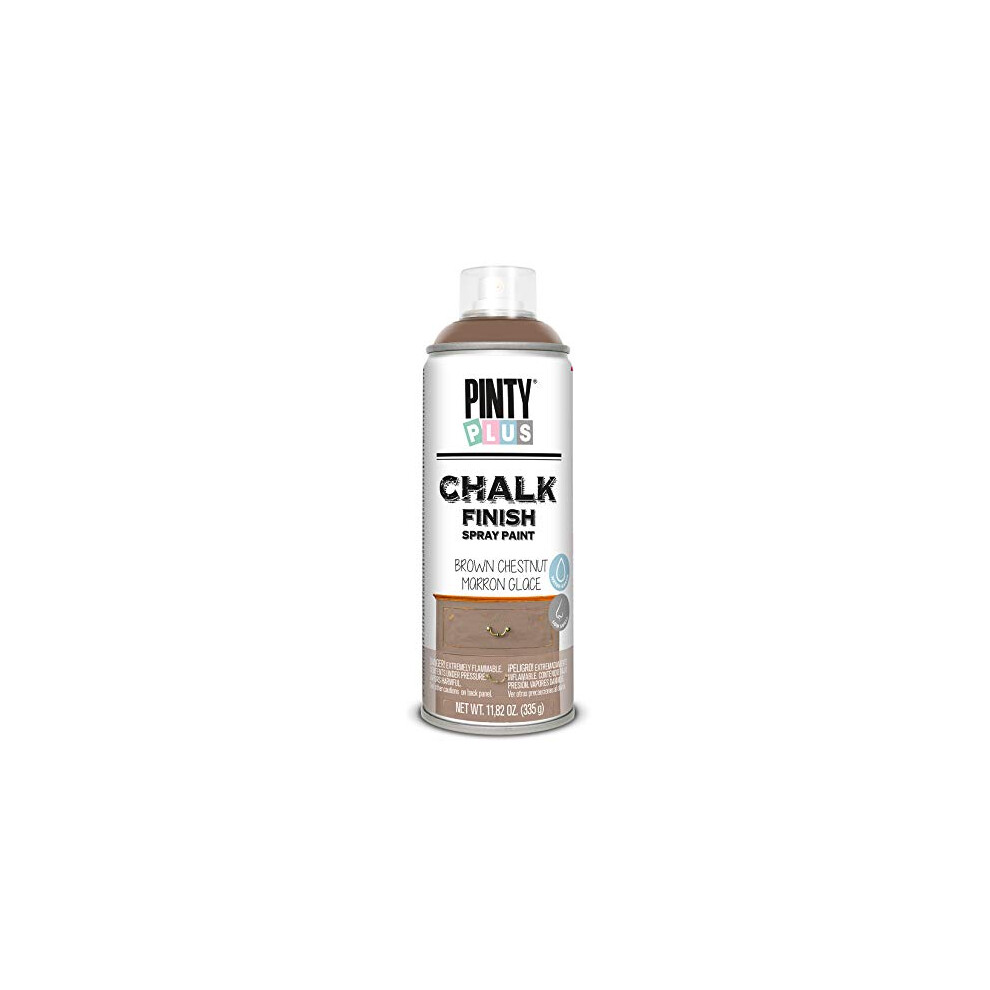 Pinty Plus - Chalk Spray Paint - 400Ml - 790 - Chestnut Brown 8429576230208