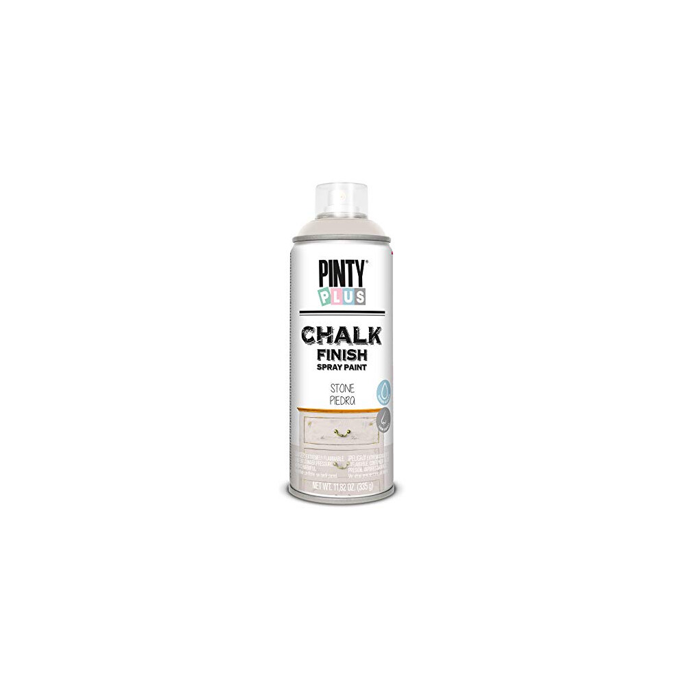 Pinty Plus - Chalk Spray Paint - 400Ml - 791 - Stone 8429576230406