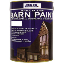 Bedec - Barn Paint - Black - Matt - 20 litres