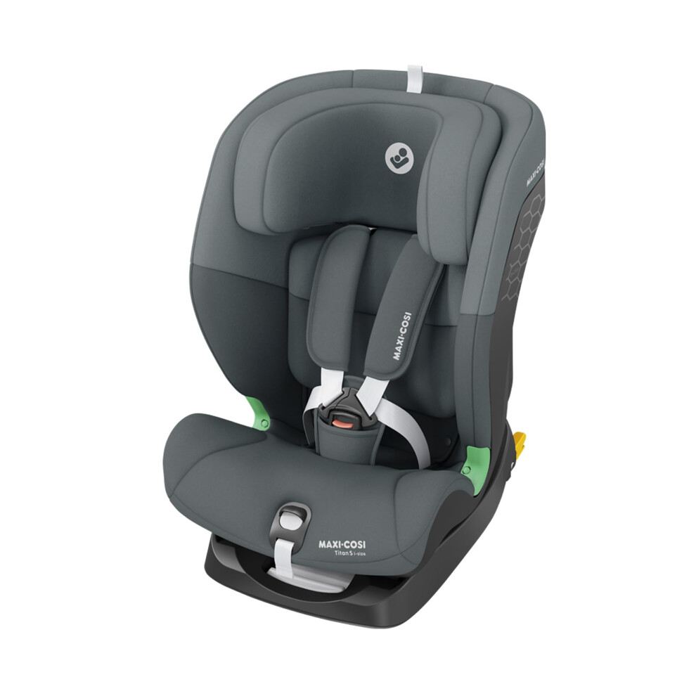 Titan S I-Size, Child Car Seat, 15 Months-12 Years (76-150Cm), Isofix Car Seat, 5 Recline Positions, 13 Headrest Positions, G-Cell Maxi-Cosi