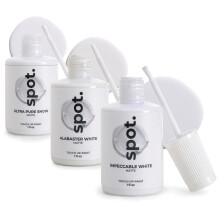 spot. Touch-Up Paint - Matt Finish, Quick Drying, Perfect for Cabinets, Walls, Windows, Doors, and Furniture Repair, 3 Colour Kit Matches 90% of