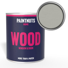 PaintNuts Wood Window & Door Paint - RAL-7038 - AGATE GREY Satin 500ml Tin