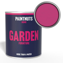 Paintnuts Garden Furniture Paint - RAL-4010 - TELEMAGENTA Matt 250ml Tin