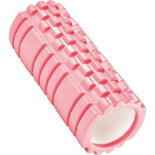 13" Purple Foam Roller - for Self Massage Workouts, Back Pain, Legs, Trigger Points, Yoga, Physical Therapy, Deep Tissue - Medium Density Pink