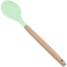Silicone Spoonula, High Heat Resistant to 480F, BPA Free, Mix Thick Batters, Scrape Sauces, Stir Pasta & More (Mint Green)