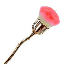 Rose Makeup Brush Blush Brush Super Large Face Powder Makeup Brushes for Powder Cosmeticyellow + Pink