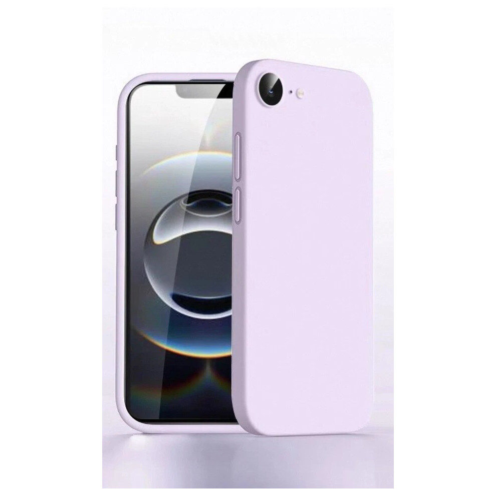 (Purple) Premium Sleek Liquid Silicone Case For Iphone 16E Purple 5055546043726