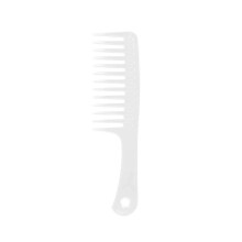 Wide Tooth Comb for Curly Hair,Long Hair,Wet Hair,Detangling Comb, Paddle Hair Comb (White)