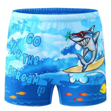 (2301-5-XL) 2024 Sommer Baby Jungen Badehose Für 2-12Years Kinder Strand Shorts Cartoon-Muster Badeanzug