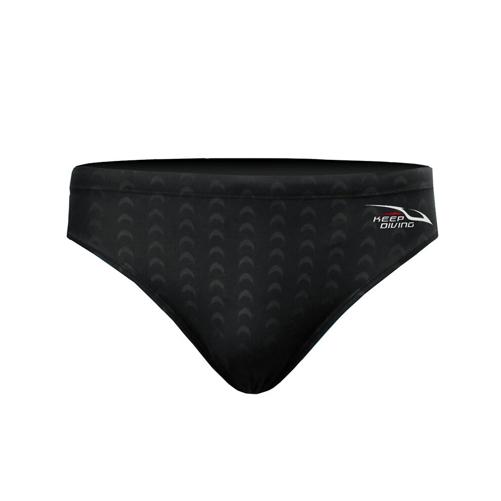 (noir-XL) Maillot de bain professionnel en peau de requin pour garçon, boxer de compétition, short de