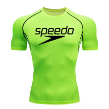 (Farbe 23-XXXL) Herren Rash Guard Surfen Tauchen T-Shirt Badebekleidung Enges Kurzarm-T-Shirt Schwimmanzug