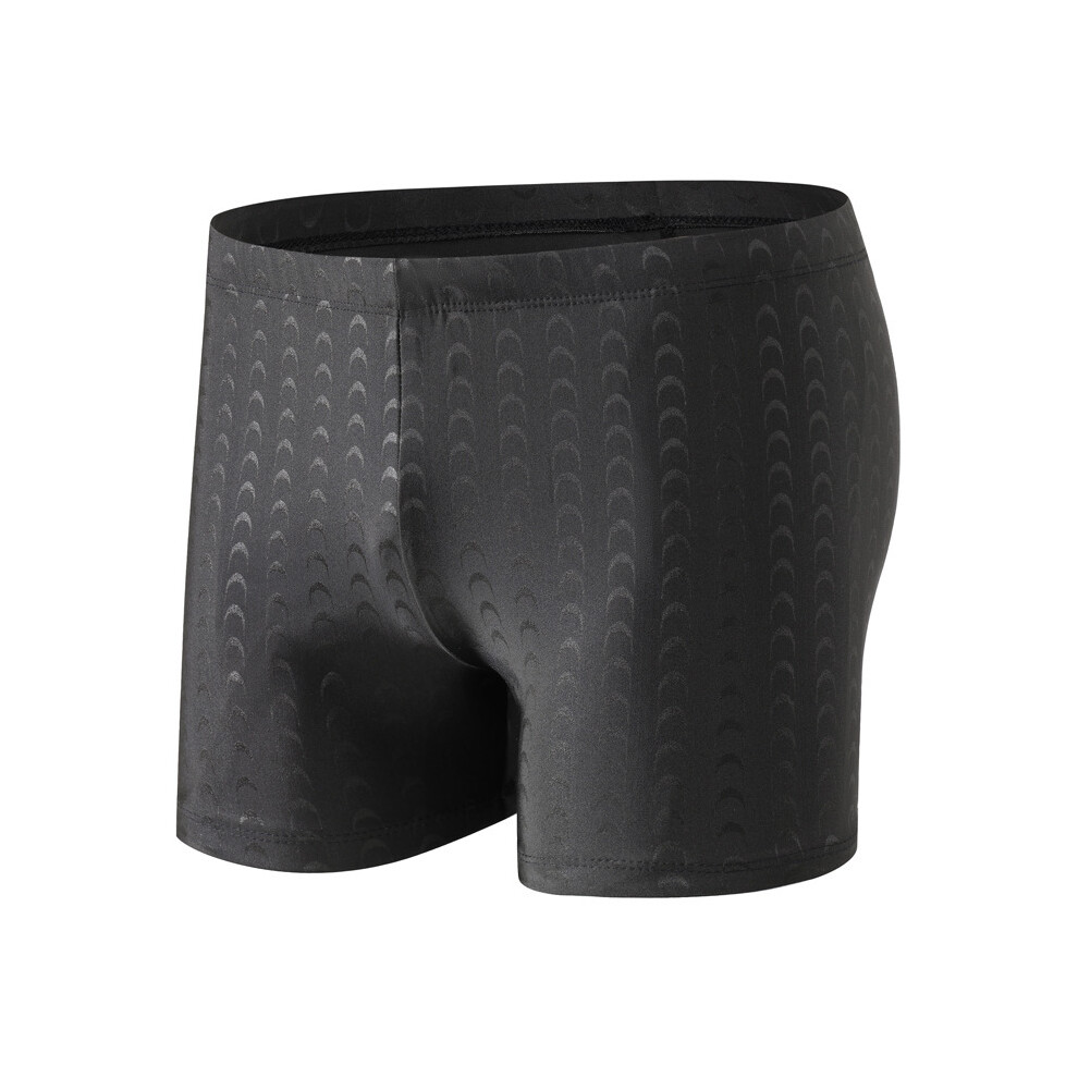 (Couleur 2 - Asiatique XL 50-60 kg) Boxer de bain professionnel en peau de requin pour homme, maillot
