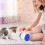 Indoor Cat Interactive Cat Laser Toy, Automatic Cat Laser Toy USB Rechargeable Laser Pointer Kitten Toy 7