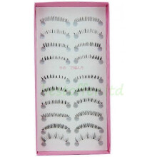 10 Pairs False Eyelashes Different Mixed Style Lower Under Bottom Natural Fake Eye Lashes Handmade Soft Makeup Eyelashes Black