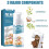 3x Waterless Cat Shampoo Deep Cleaning, No-rinse Clean 60ml 20