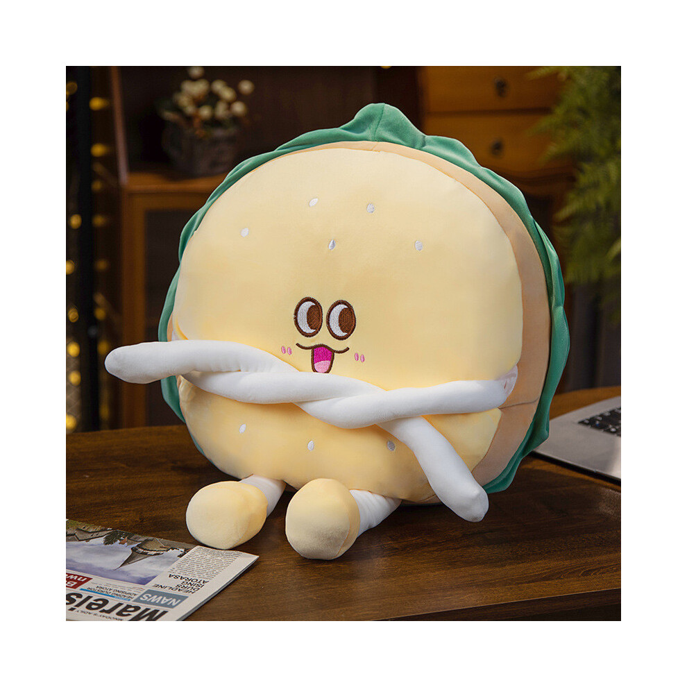 (Hamburg,35cm)Peluche Hambourg Frites Dessin Animé Gourmet Peluche Poupée Cadeau Décoration