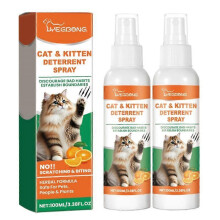 2x Natural Cat Scratch Deterrents Spray No Stimulation Anti Scratch Furniture Sofa Protector for Indoor Use Pet Product