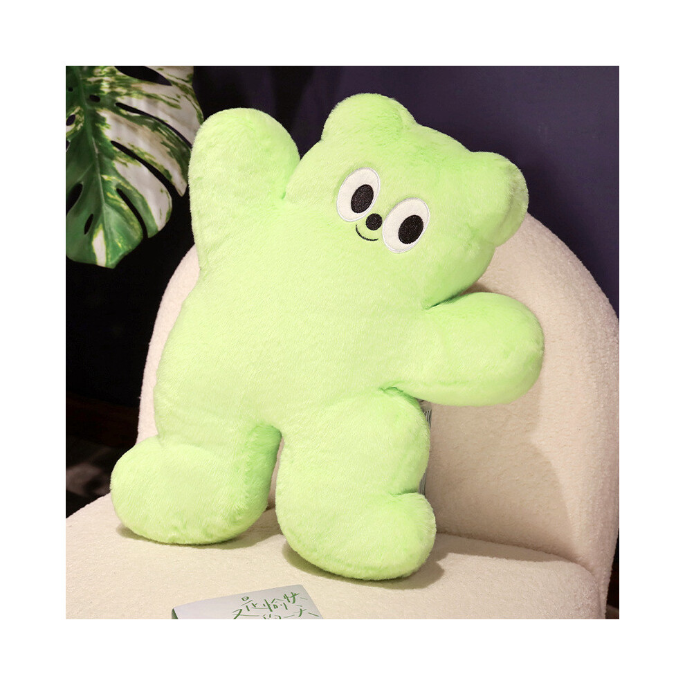 (Green)Peluche ours dopamine gros œil peluche dessin animé canapé coussin décoration sommeil