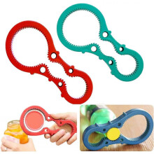 2pcs 3 In 1 Silicone Multi Jar Opener Bottle Opener Bottle Lid