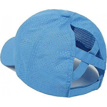 Women's Cross Ponytail Cap Quick Dry Baseball Cap Sun Hat UV Protection Sports Cap