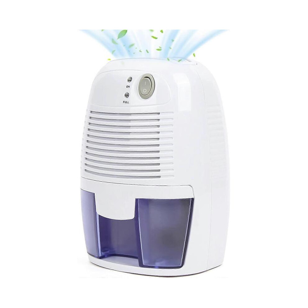 Mini déshumidificateur d'air portable de 500ml pour la maison, la chambre à coucher, la salle de bain, l'armoire, la voiture, le garage, le bureau