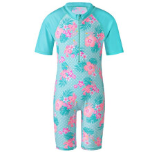 (S255 Cyan-152 158)BAOHULU Shark Character Kinderbadebekleidung (UPF50+) Badeanzug Einteiler Jungen