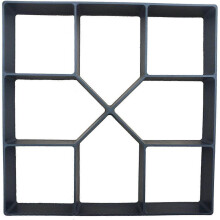 Plastic Paving Mold 40 x 40cm for Garden Patio Driveway Patio Yard Sidewalk Concrete Cement Paving Mold Reusable Paver Mold DIY Formwork Mold