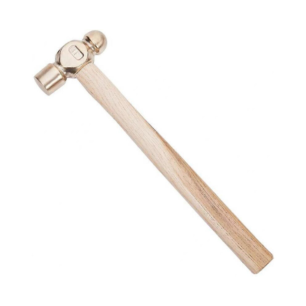 13 Inch Long Non-Sparking Brass Metal Stamping Hammer with Double Sided Mallet Heads and Wooden Handle for DIY Craft Dapping Punch-image-OPC-PGXW8GZ-NEW