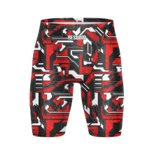 (colore 4-XXL) Costume da bagno estivo da uomo, modello jammer, da allenamento atletico e da spiaggia,