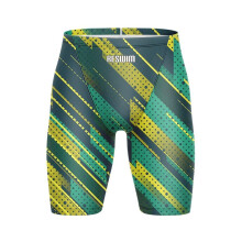 (colore 1-XL) Costume da bagno estivo da uomo, modello jammer, da allenamento atletico e da spiaggia,