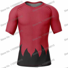 (Farbe 5-M)Beliebte Cartoon-Animation-Surfbekleidung für Herren, Rashguard, kurzärmelig, Sommer, UV-Schutz,