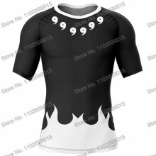 (Farbe 2-4XL)Beliebte Cartoon Animation Surfen Kleidung Männer Rash Guard Kurzarm Sommer UV Schutz Tauchen