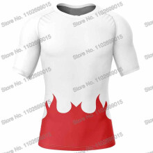 (Farbe 4-XS)Beliebte Cartoon Animation Surfen Kleidung Männer Rash Guard Kurzarm Sommer UV Schutz Tauchen