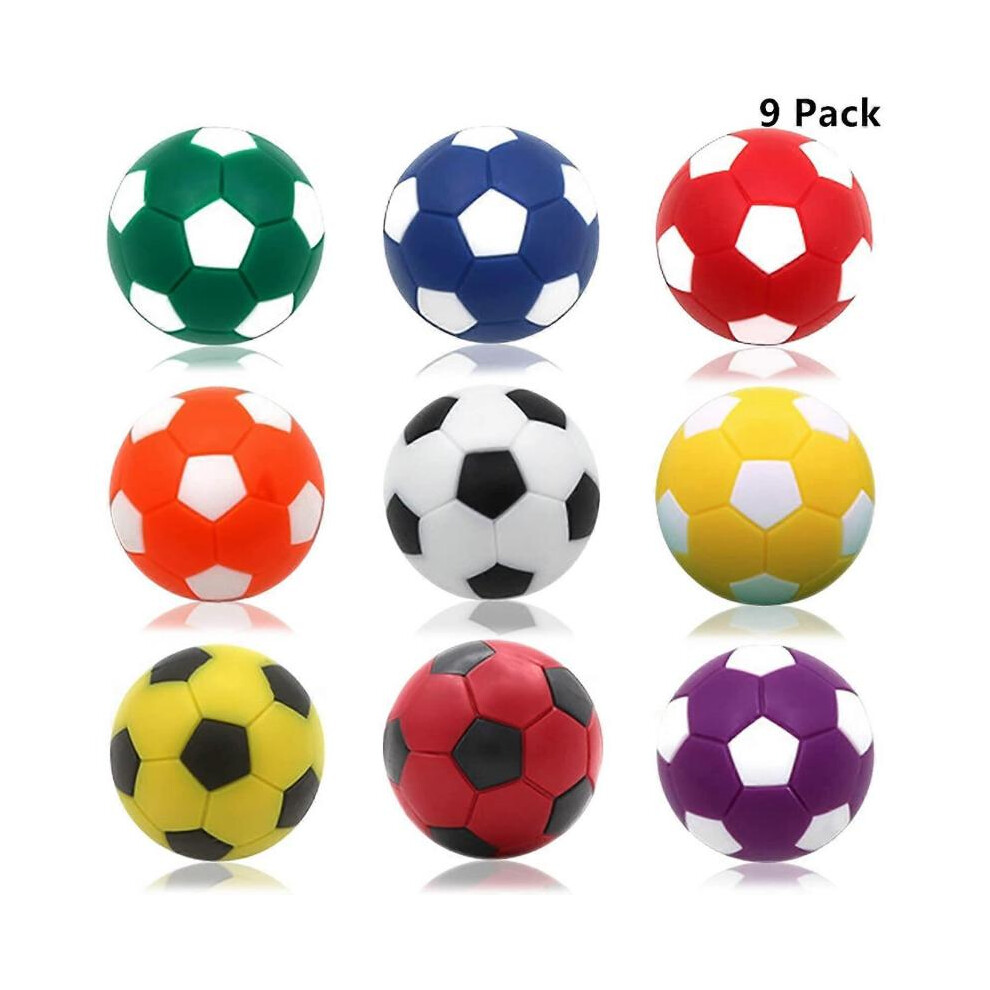 9 Pack Soccer Snooker 1.42 Inch Foosball For Foosball Table Games 5004229421320