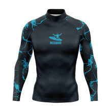 (väri 13-M Fit 45-50KG)Miesten ihottumavartija Surfing Sukellus Uima-asut Pitkähihaiset T-paidat UV-suojaus
