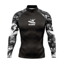 (väri 2-M Fit 45-50KG) Miesten ihottumavartija Surfing Sukellus Uima-asut Pitkähihaiset T-paidat UV-suojaus