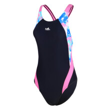 (Pink-S) Racing-Badeanzug für Damen, Fastskin Anti Chlor, professionelles Training, sportliche Badebekleidung