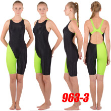 (963-3-3XL (62,5-69 kg)) NWT 963 DAMES MEISJES WEDSTRIJDTRAINING RACING PROFESSIONEEL KNIEVEL BADKLEDING